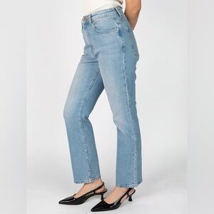 Nelle Atelier Petite Kate High-Rise Stovepipe Jean in Sky